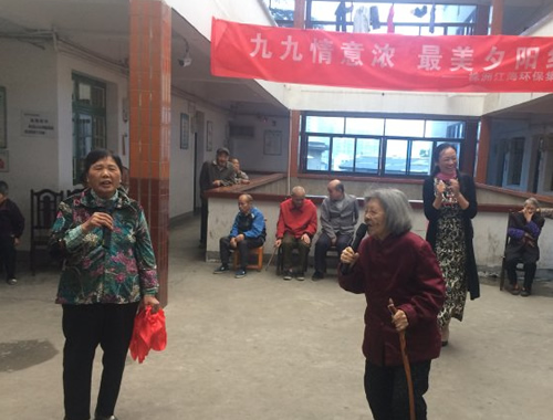 最美夕陽紅—江海公司再訪敬老院記實 最美夕陽紅—江海公司再訪敬老院記實